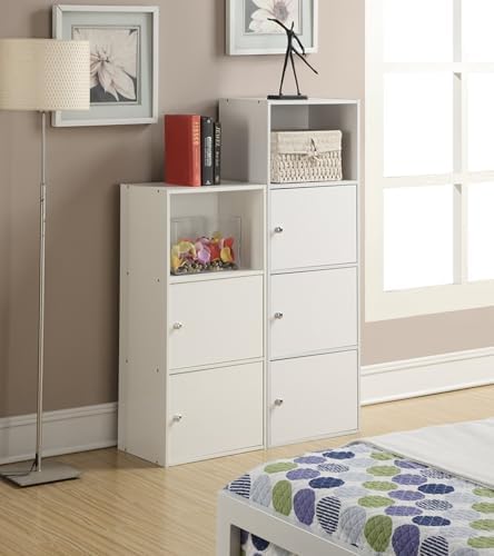 Convenience Concepts Xtra Storage 2 Door Cabinet, White (151187W)