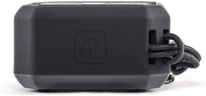 ECOXGEAR EcoPebble Lite GDI-EXPLT501 Rugged Waterproof Floating Portable Bluetooth Wireless 5-Watt Mini Smart Speaker (Black)