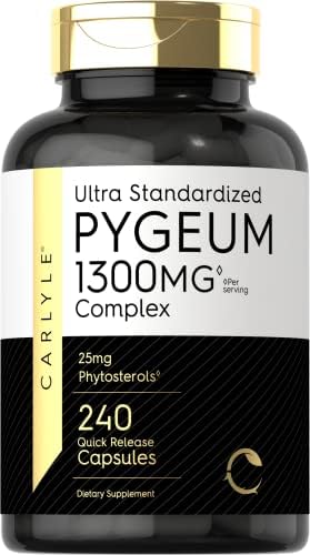 Carlyle Pygeum Supplement | 240 Capsules | with Africanum Bark Extract
