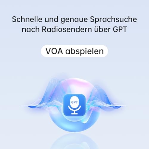 Choyong Voyager Bluetooth Speaker Wireless Internet Radio Global Version with WIFI/4G, World Radio Station, BT5.3