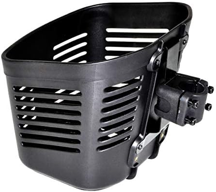 Front Basket Assembly for Go-Go Travel Scooter - Replacement 8-1/2"x9-1/2 x8-1/2 Tiller Baskets with Hardware for GOGO Ultra X, Elite Traveler