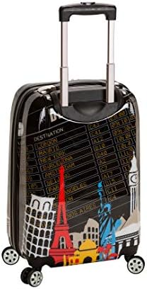 Rockland Departure Hardside 2 Piece Spinner Wheel Luggage, (20"/28"), Departure