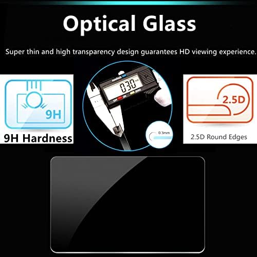 PCTC 3 Packs Screen Protector Accessories for Sony A6400/A6100/A6000, 9H | Compatible with A6600/A6300/A5000/Nex-7/NEX-6/NEX-5, 0.3mm tempered glass