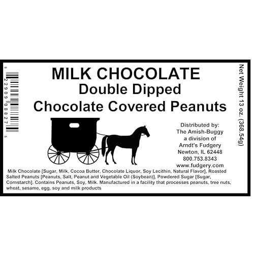 Premium Chocolate Candy 2-13 oz. packages (Milk Chocolate Double Dipped Peanuts)