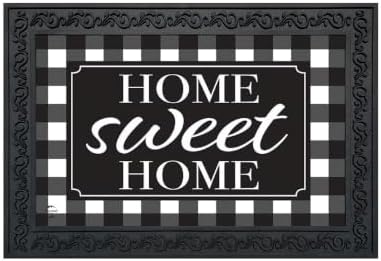 Briarwood Lane Doormat 30x18 Indoor Outdoor Farmhouse Wreath Spring for Spring Doormat