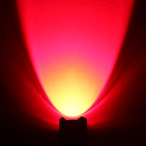 Scalable Blue LED Flashlight 3 Mode Long Range Blue Light Flashlight Torch Night Fishing and Outdoor Activities-Black House