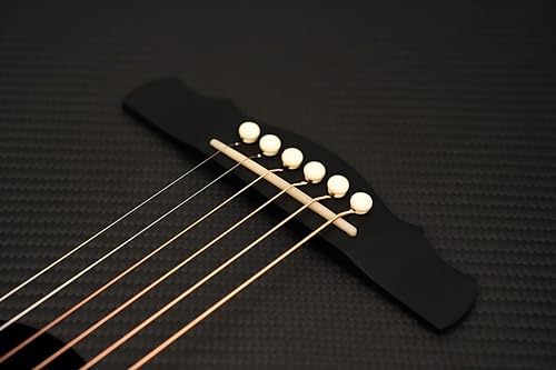 Natasha Carbon Fiber Acoustic Guitar 41-inch Steel-string Guitarra Durable 6-string Guitar