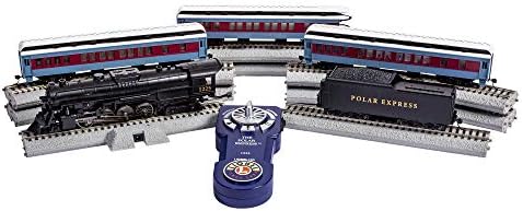 Lionel The Polar Express LionChief 2-8-4 Set with Bluetooth Capability, HO Gauge Model Train Set with Remote