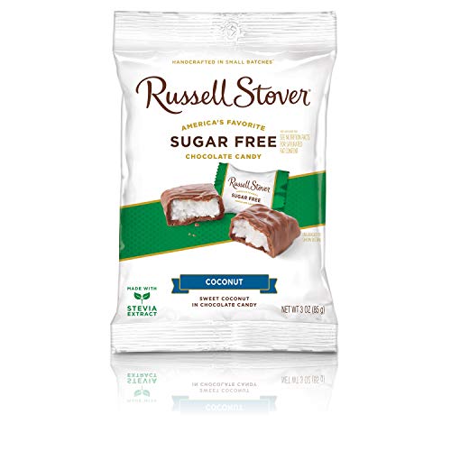 Russell Stover Sugar Free Dark Chocolate Medallions, 3 oz. Bag (270215)