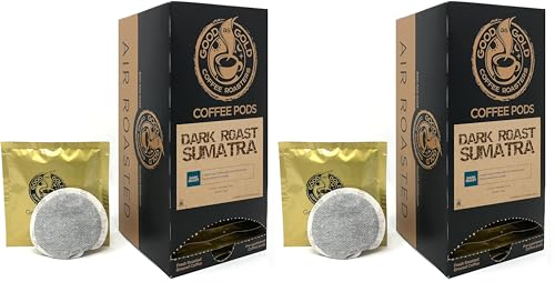 SUMATRA DARK ROAST COFFEE PODS - Good As Gold Coffee - (1 Box / 18 Single Serve Coffee Pods)