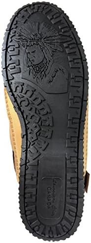 Laurentian Chief Men's Moose & Elk Leather Moccasin Shoes