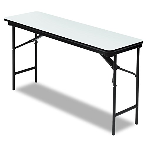 Iceberg OfficeWorks Commercial Folding Table, 5 ft, Gray