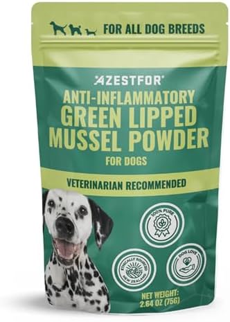 Anti-Inflammatory Green Lipped Mussel for Dogs Powder