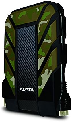 ADATA HD710 Pro - 4 TB External Hard Drive - Shockproof, Waterproof & Dustproof - Durable Storage - For Gamers, Students & Professionals - Mac, PC & Linux Compatible - Black - AHD710P-1TU31-CBK