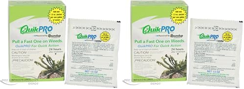 Monsanto Quik-Pro/Packets High Percentage Active Ingredient Grass/Weed Killer