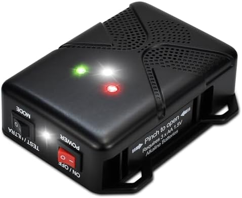 Battery Operated Ultrasonic Under Hood Rodent Repellent for Car Engines