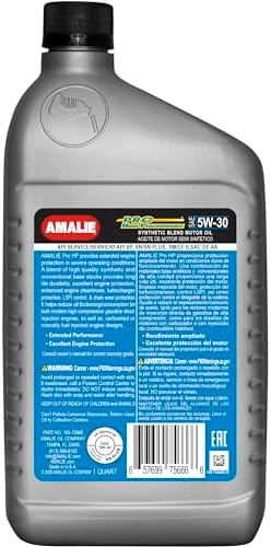 Pro High Performance Synthetic Blend 15W-50 Motor Oil (160-75636-56) 1 Quart Bottle, Pack of 12 | Made in USA