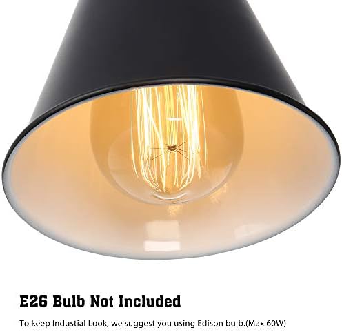 CADUKE Swing Arm Wall Lamp for Bedroom, Set of 2 Plug in Wall Light Fixture with Dimmable Switch