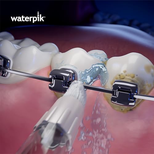 Waterpik Water Flosser Orthodontic Replacement Tips, 2 Count OD-100E | Genuine Waterpik Brand Refill Nozzles Heads