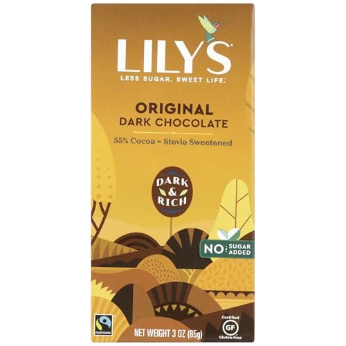 Lily's Crispy Rice Dark Chocolate (12x3 OZ)