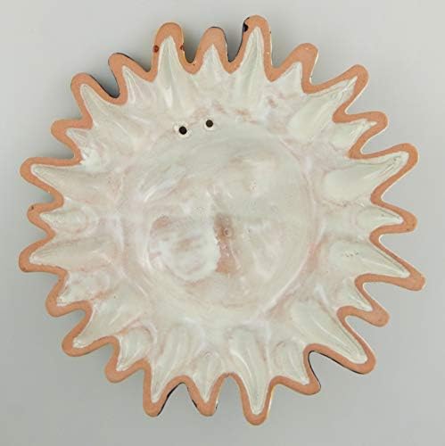 Mexican Talavera Ceramic Sun Face Wall Decor Hanging Pottery Folk Art # 10