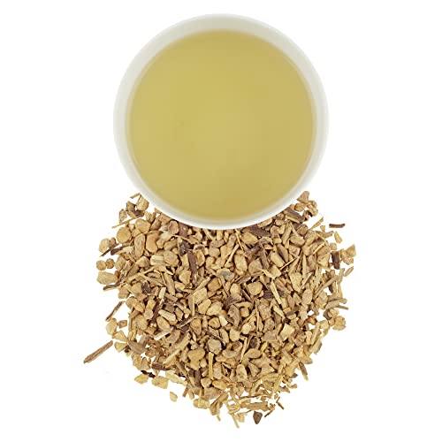 Harney & Sons Japanese Sencha Tea, Loose Leaf Green Tea Tin, 8 oz | Loose leaf Sencha green tea from Shizuoka with mild vegetal, spinach, and light roasted notes. 8 oz tin. Contains caffeine.