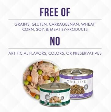 Weruva Truluxe Grain-Free Cat Food Variety Pack, 24 Cans, 3 oz