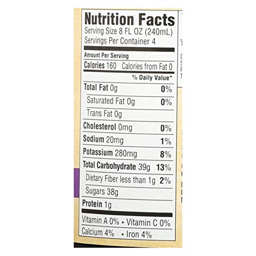 Santa Cruz Organic Concord Grape Juice, 32 Ounce -- 12 per case.
