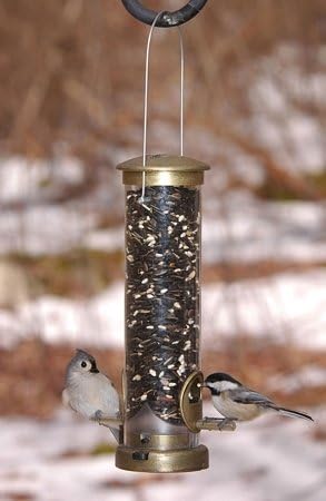 Aspects 395 Quick-Clean Seed Tube Feeder, Medium - Antique Brass
