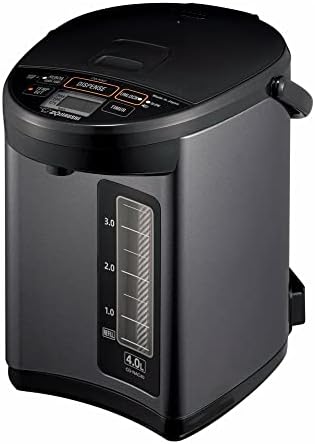 Zojirushi Micom Water Boiler and Warmer, 4.0 L (Black)