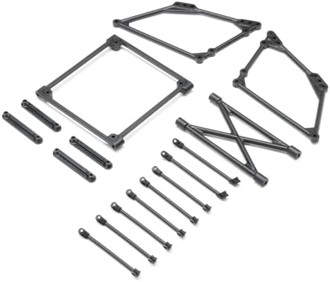 Losi Top Wing Mount Set Black 22S Sprint LOS-2428