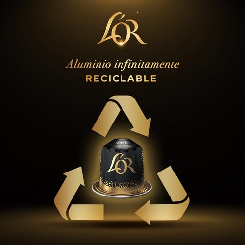 L'OR Espresso Capsules, Dark Roast, Onyx, 10 Capsules