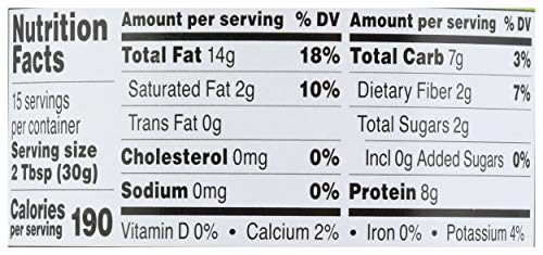 Once Again Organic Crunchy Peanut Butter No Sugar Added - Single Ingredient, Unsalted, Natural Peanut Butter No Palm Oil - Glass Jar, Non-GMO, Gluten Free - Chunky, Unsweetened - 1 Jar (16 oz)