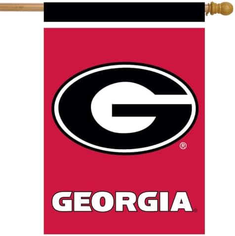 Briarwood Lane House Flag 40x28 For Outdoor Georgia Bulldogs NCAA Licensed House Flag