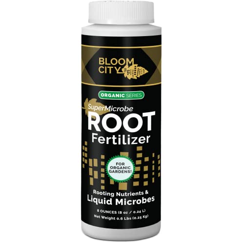 Organic Root Stimulant, Salmon and Kelp Formula, Rich with Microbes and Mycorrhizae by Bloom City, Gallon (128 oz)
