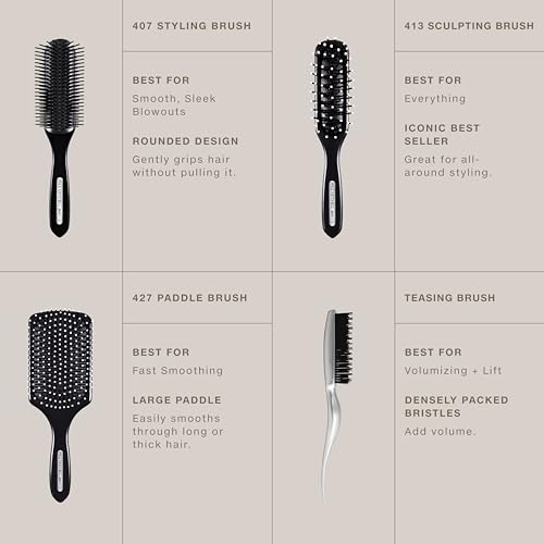 Paul Mitchell Pro Tools 427 Paddle Brush, For Blow-Drying + Smoothing Long or Thick Hair