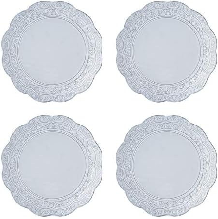 Pfaltzgraff Seraphina 16-Piece Stoneware Dinnerware Set, Service for 4,Blue