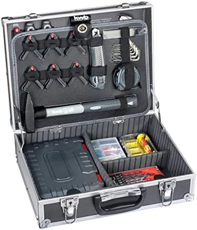 KWB Einhell 49375561 Set of 199 Manual Tools in Aluminum Case