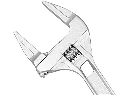 8 Inch Wide Jaw Adjustable Spanner Wrench 6-68mm Aluminum Alloy Plumber