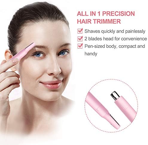 TOUCHBeauty Hair Trimmer for Face Eyebrow Nose Ear Body Hair Trimming