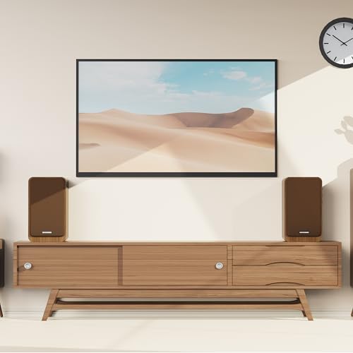 Powered Bookshelf Speakers - Studio Monitor Bookshelf Speakers 36W RMS - Active Bookshelf Speakers
