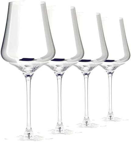 Gabriel-Glas StandArt Crystal Wine Glasses, Set of 2 with Gift Box - Premium, Universal Wine Glass for Red and White Wine - Dishwasher Safe, Lead-Free, 16 oz.