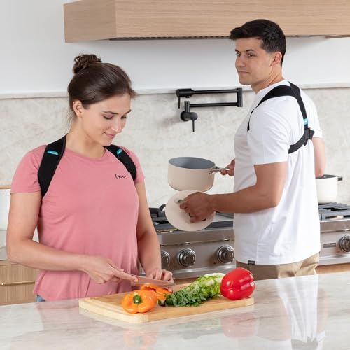 ComfyBrace Posture Corrector for Men and Women, Back Brace Straightener