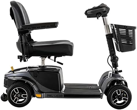 Pride Revo 2.0 4-Wheel Mobility Scooter w/Avail Ext Warr (Grey)