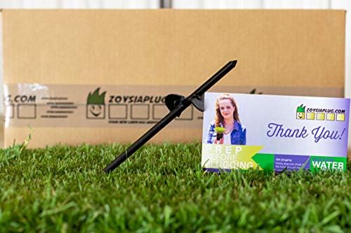 50 Zoysia Grass Plugs & Auger | Beginner's Pack