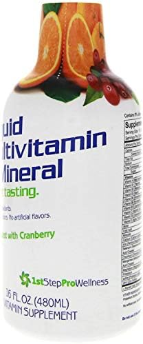 1st Step for Energy Liquid Multivitamin & Mineral Citrus Burst 16 fl oz (1 pt) 473 ml