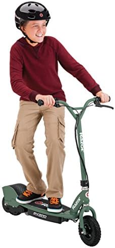 Razor RX200 Electric Off-Road Scooter for Kids Ages 13+ - Lightweight, Steel Frame, 24V Rechargeable Battery, Up to 12 MPH, Up to 8 Mile Range