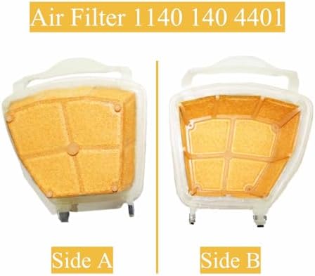 Hedie 1140 140 4401 Air Fil-ter Fit for Sti-hl MS311 MS391 MS362 MS362C Chiansaw Replace 11401404401 (2 Pack)