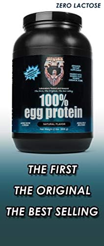 Healthy 'N Fit - 100% Egg Protein (unflavored) Natural, 2 lb Bag. Just Egg Instant Dried Whites: Great for Baking and Mixing.