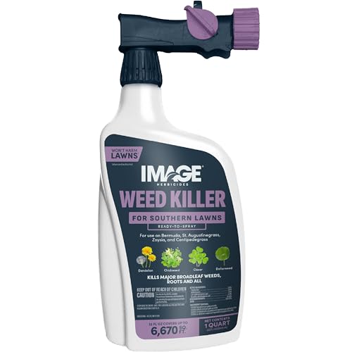 Image Herbicide Weed Killer for Southern Lawns RTS 32oz | Liquid weed killer, ready-to-spray, for St. Augustinegrass, Bermudagrass, Zoysiagrass